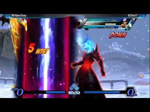 EVO 2014 ChrisG vs Filipino Champ UMVC3 TOP 8 Losers Bracket