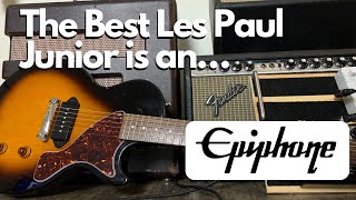 Video thumbnail for The Best Gibson Les Paul Junior is an Epiphone by Evan Ogden