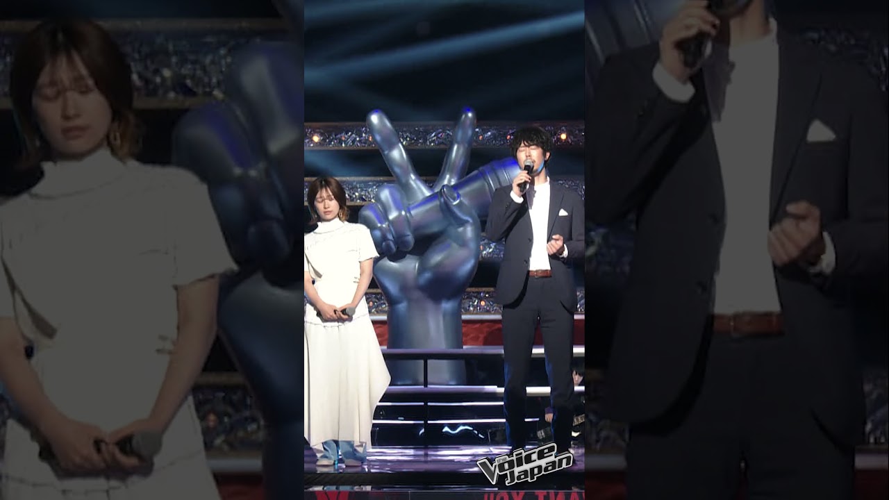 松田 千明 vs 隠岐 晋作「糸」| The Voice Japan バトルラウンド #shorts #糸