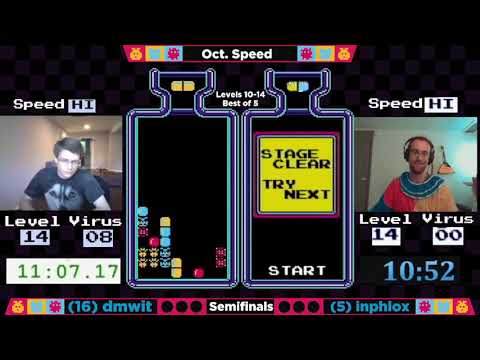 DrMC Speed Monthly October 2021 - dmwit vs. inphlox - Semifinals