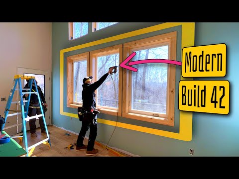 Modern Home Build | 42 | trim-out begins