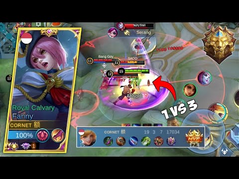 TOP 1 FANNY PLAY RANK IN LEGEND? AUTO CARRY TEAM 19 KILL!! SOLO RANK LEGEND - MOBILE LEGENDS