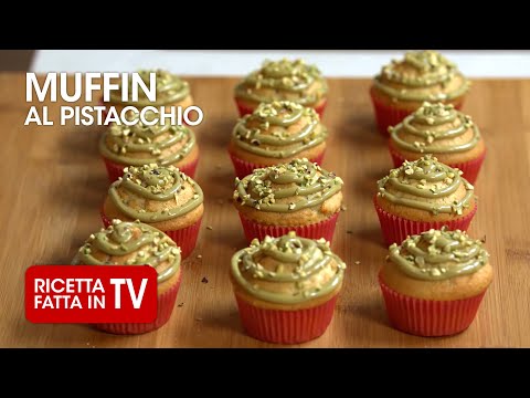 MUFFIN AL PISTACCHIO di Benedetta Rossi - Ricetta TV Fatto in Casa per Voi