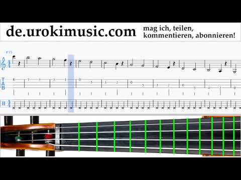 Geige Lernen Clean Bandit - Rockabye ft Sean Paul Anne-Marie Violine Lernen Tabulatur Teil#1