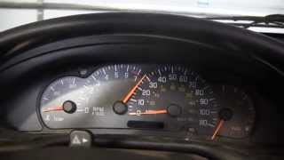 GM Dash Removal Pontiac Sunfire Stepper Motor Gauge Replacement