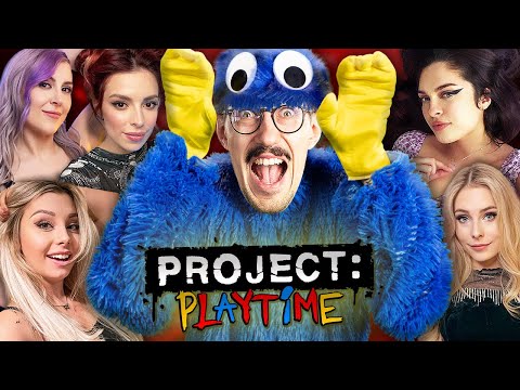 5 Girls 1 Huggy Wuggy | Project Playtime