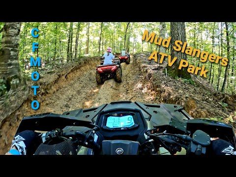 2020 CFMOTO CFORCE 600 and CFORCE 800 at Mud Slangers Offroad Trails