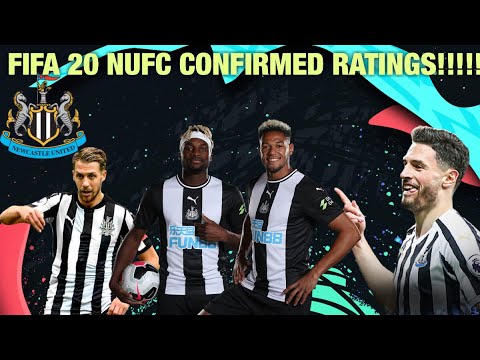 *FINALLY HERE* NEWCASTLE UNITED FIFA 20 RATINGS CONFIRMED!!!!!!!