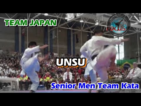 Japan - Unsu, Men Team Kata Final