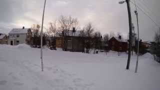 preview picture of video 'Lørdag 7. feb i Kirkenes'
