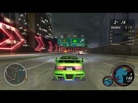 Need for Speed Underground 2 Walkthrough Part 13 - "Level 4: Coal Harbor East (3)"