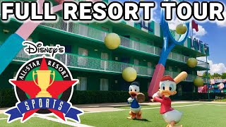 Full Walking Tour of Disney's All Star Sports Resort | Family-Friendly, Budget Hotel at Disney World