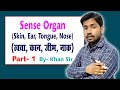 Sense Organ Skin Ear Eye Tongue Nose Khan Gs Khan Gs Research Centre Khan Sir Patna