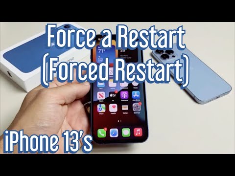 iPhone 13's: How to Force a Restart (Forced Restart)