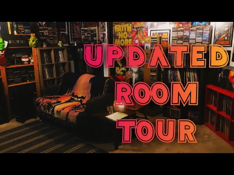UPDATED ROOM TOUR / VINYL COMMUNITY / RECORDS / CASSETTES AND CD'S 