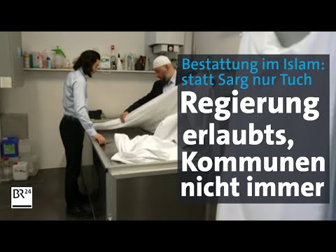 Vorschaubild zu Muslime beklagen: Sarglose Bestattung gemäß Islam bleibt bayernweit vage | Abendschau | BR24