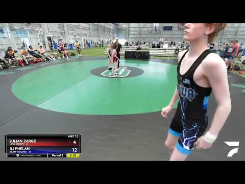 94 Lbs Placement Matches (8 Team) - Julian Zargo, New Jersey Vs RJ Phelan, Team Virginia 6219