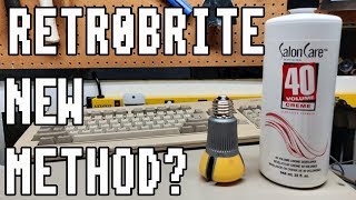 A new way to fix yellowed plastics indoors?