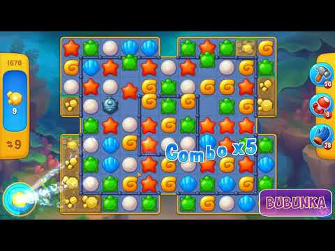 Fishdom level 1676 HD