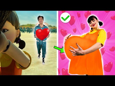 Playing Squid Game in Real Life! | My Girlfriend Is the Doll from Squid Game by Gotcha! Viral