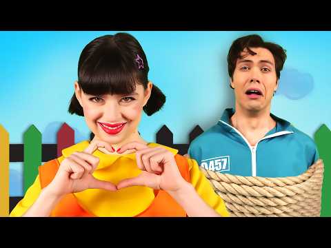 Playing Squid Game in Real Life! | My Girlfriend Is the Doll from Squid Game by Gotcha! Viral