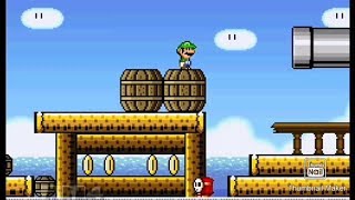 マリオワールド『Luigi Land』実況 Part.4 アメリカの改造マリオ Super Mario World