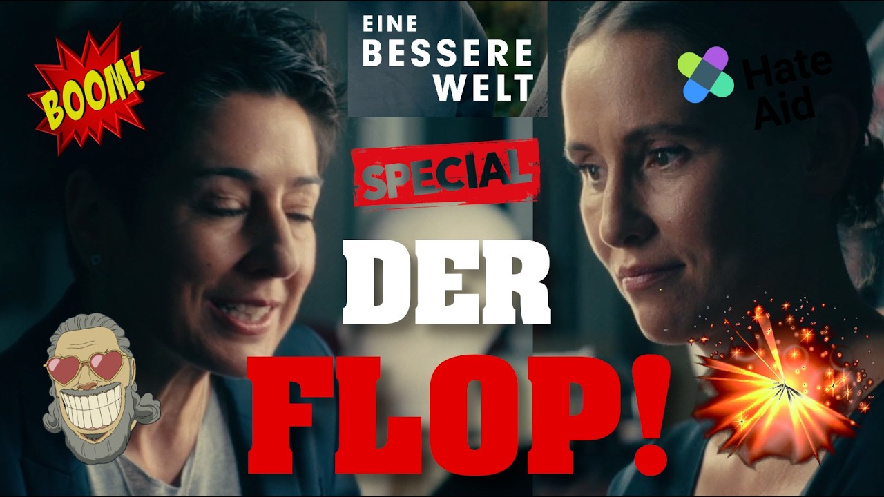 ZDF-Drama „Eine bessere Welt“ enttäuscht trotz Dunja Hayali und HateAid! 💥⚡️ #PolitSatire #Comedy