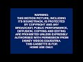Walt Disney Home Video Warning Screen 1999 2001 Equestria