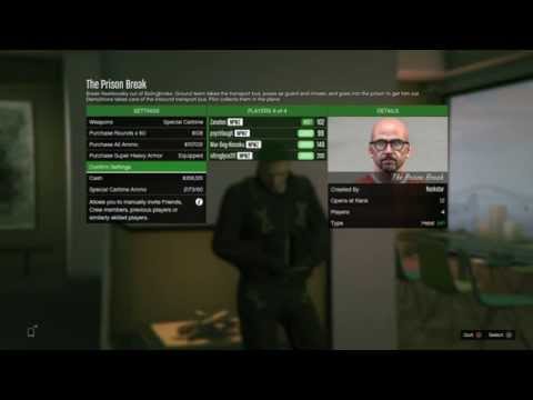 GTA Heists: Prison Break Setup - Going Undercover 1