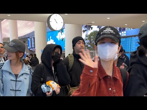 QWER 가오슝에서 귀국 인천국제공항 입국길 251208