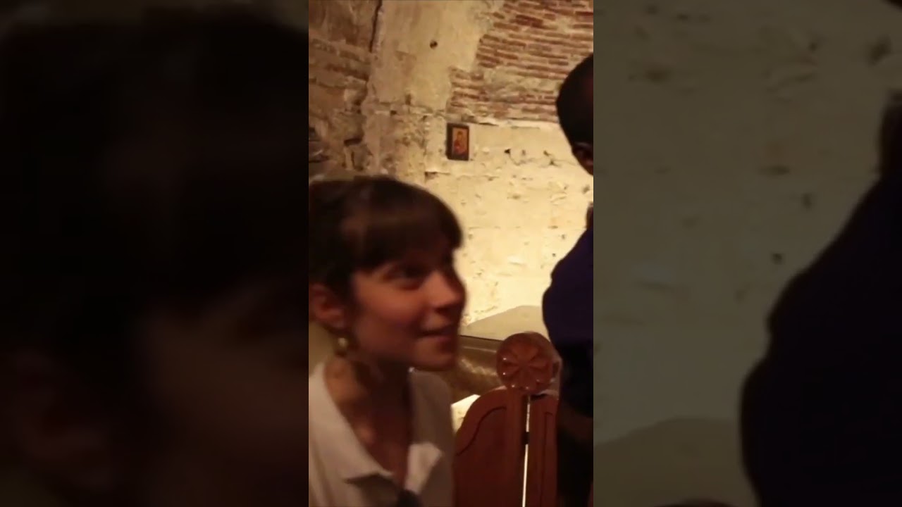 Amalek The #Jewish Man Has No Answers For Bishop Nathanyel In Jerusalem #Shorts