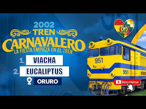 Vuelve a Oruro después de 2002 el tren carnavalero: Viacha a Eucaliptus 🙌🏼😎🇧🇴