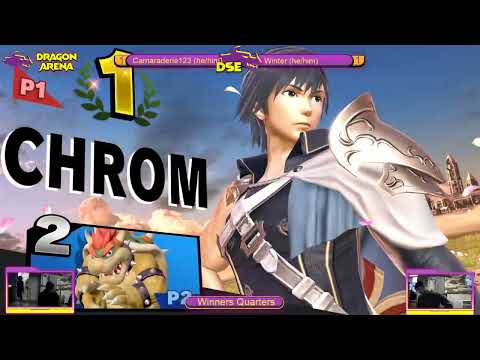Winter (Chrom) vs Camaraderie123 (Bowser) Dragon Arena Smash #1 Winners Quarters