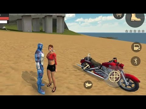 Rope Hero Vice Town Fastest Bike The Chopper.