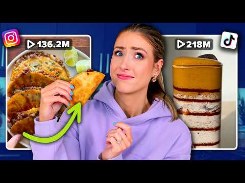 I Tested the MOST VIEWED Recipes on the Internet π³ What's ACTUALLY Worth Making?