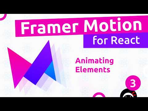 Framer Motion for React 1 Introduction