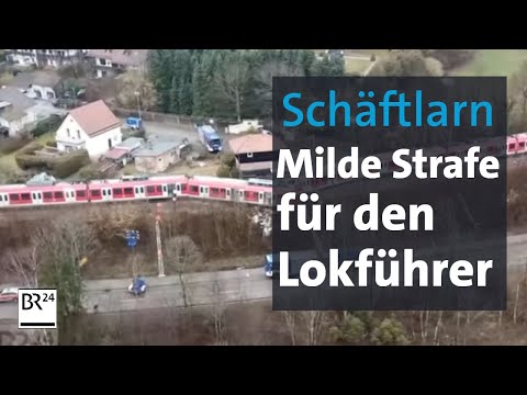 Zugunglück in Schäftlarn: Bewährungsstrafe für Lokführer | BR24
