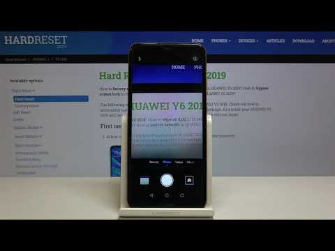 How to Turn On/Off Camera Sounds on Huawei Y6 2019 - Manage Camera Shutter