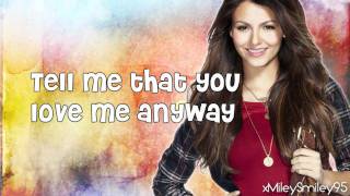 Victoria Justice ft. Leon Thomas III - Tell Me That You Love Me (with lyrics)