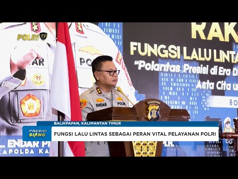 POLDA KALTIM GELAR RAKERNIS FUNGSI LALU LINTAS TAHUN 2025 EVALUASI KINERJA &amp; TINGKATKAN SINERGI