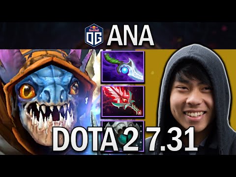 OG.ANA SMURF SLARK WITH 22 KILLS - DOTA 2 7.31 PRO GAMEPLAY