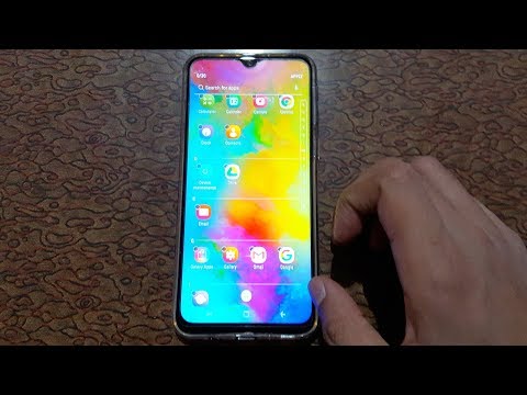 How to Hide APPS in Samsung Galaxy M20