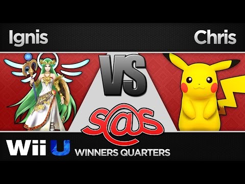 S@S - Ignis (Palutena) Vs. Chris (Pikachu) SSB4 Winners quarters - Smash 4 Wii U