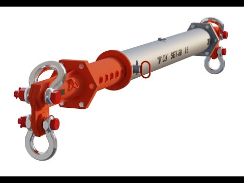 Palonnier télescopique modulaire SBT - 9 à 110 - 250 Tonnes