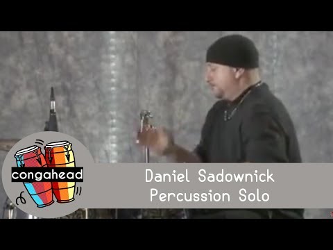Daniel Sadownick percussion solo