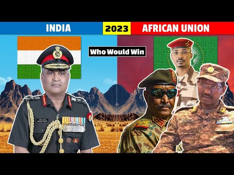 India vs African Union Military Power Comparison 2023 | African Union vs India Military Power 2023