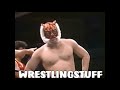 AJPW Tiger Mask II 1st Theme Song Tiger Mask II Theme With Tron RIP