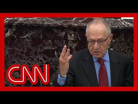 德肖維茨在特朗普彈劾案庭審中的辯論被稱為 "令人震驚 (Dershowitz's argument at Trump impeachment trial called 'shocking')