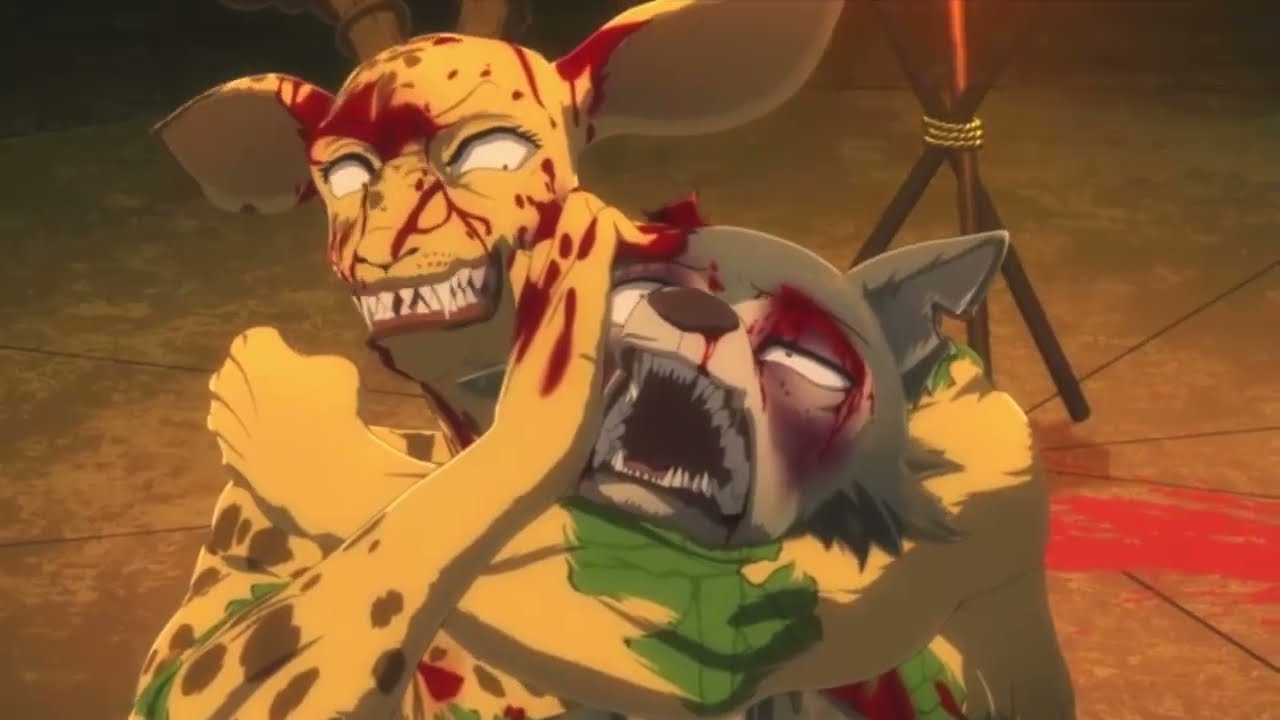 Legoshi Vs Melon Full Fight! (Beastars Season 3 Part 2)