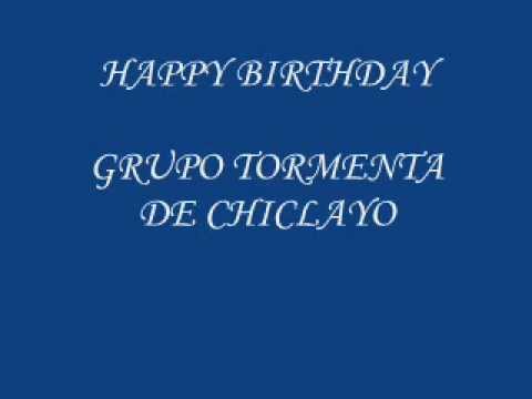 Happy Birthday - Grupo Tormenta de Chiclayo